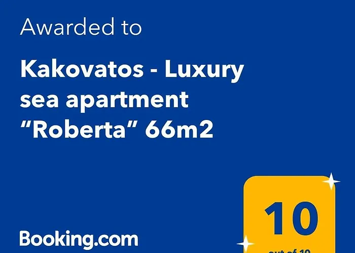 Apartamento Kakovatos - Luxury Sea “roberta” 66m2 Kakovatos (Elis)